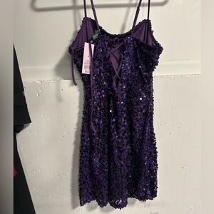 Target Purple Sequin Top NEW